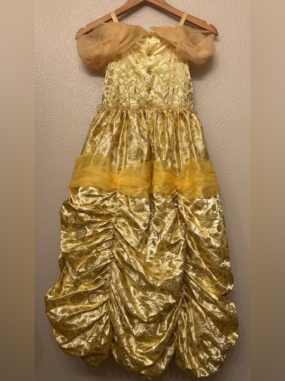 Disney Parks Castle Collection Princess Belle Costume Dress Size 7/8 - Picture 3 of 6